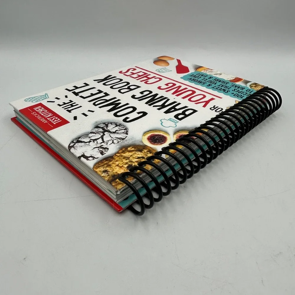 America's Test Kitchen Baking Book Spiral Bound EUC